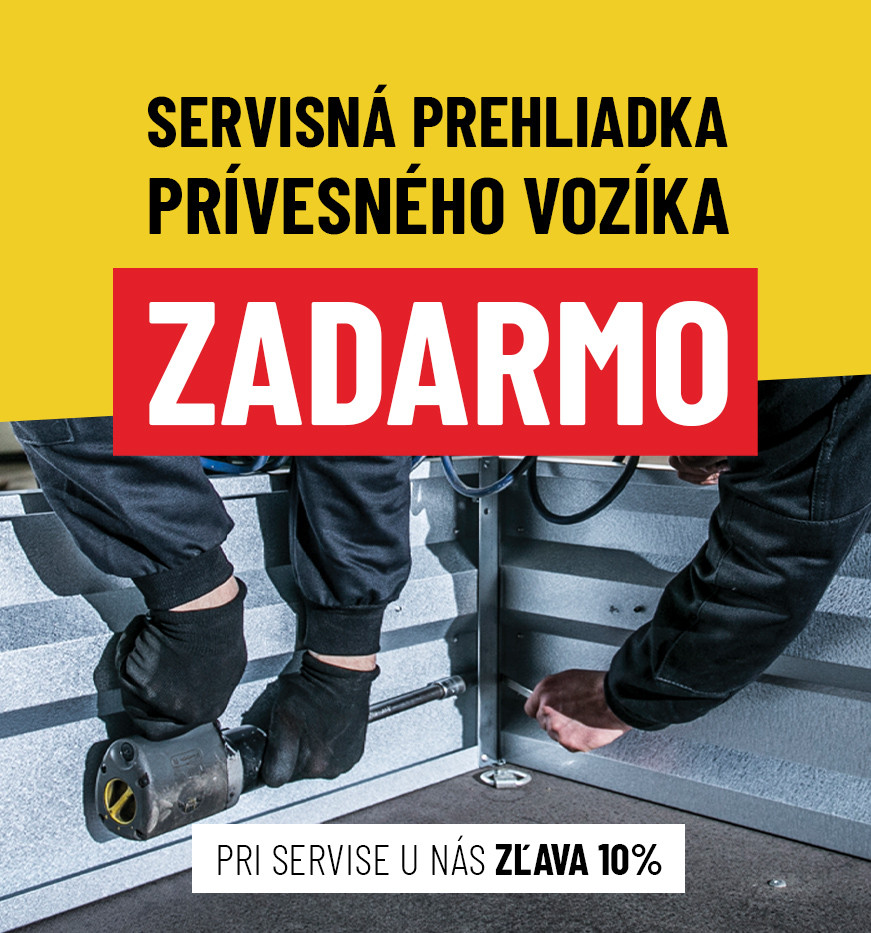 servis vozíkov a zľava